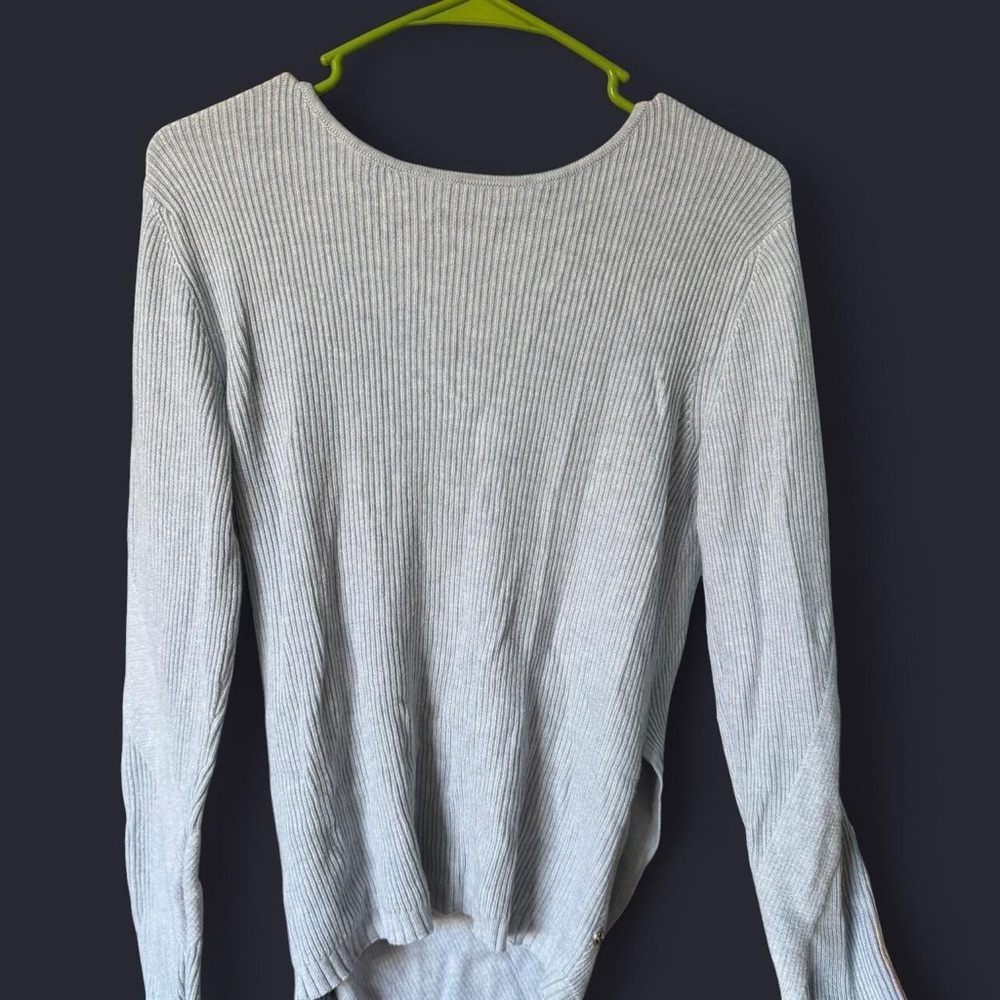 Lululemon Athletica Blue Gray Sweater